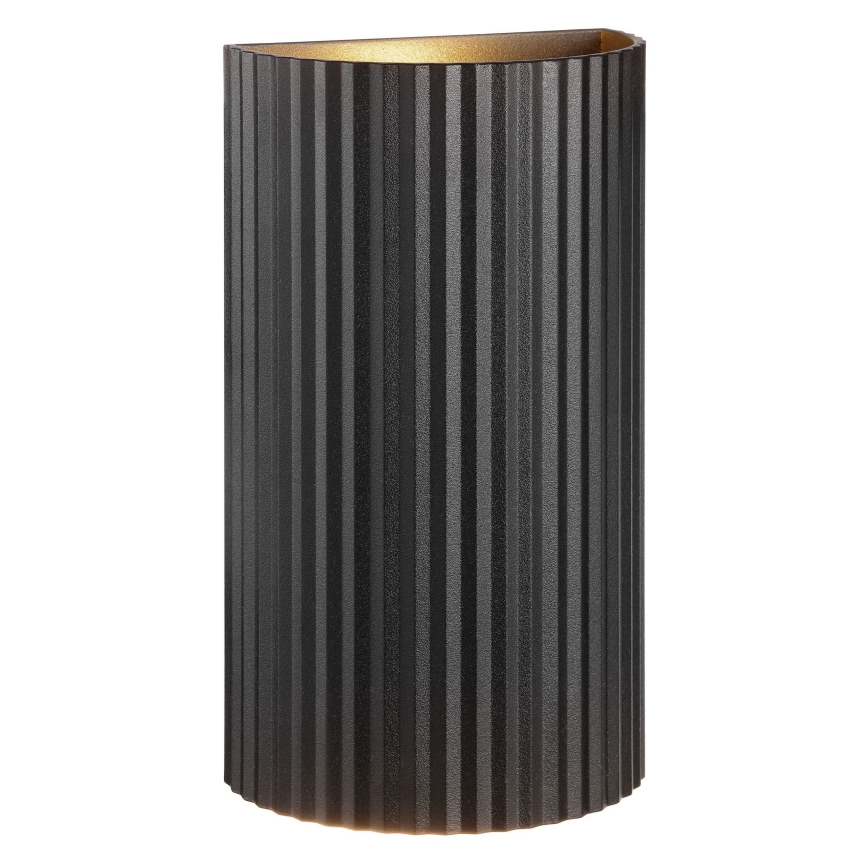 Brilliant - Iluminação de parede UNDULA 2xGU10/10W/230V preto