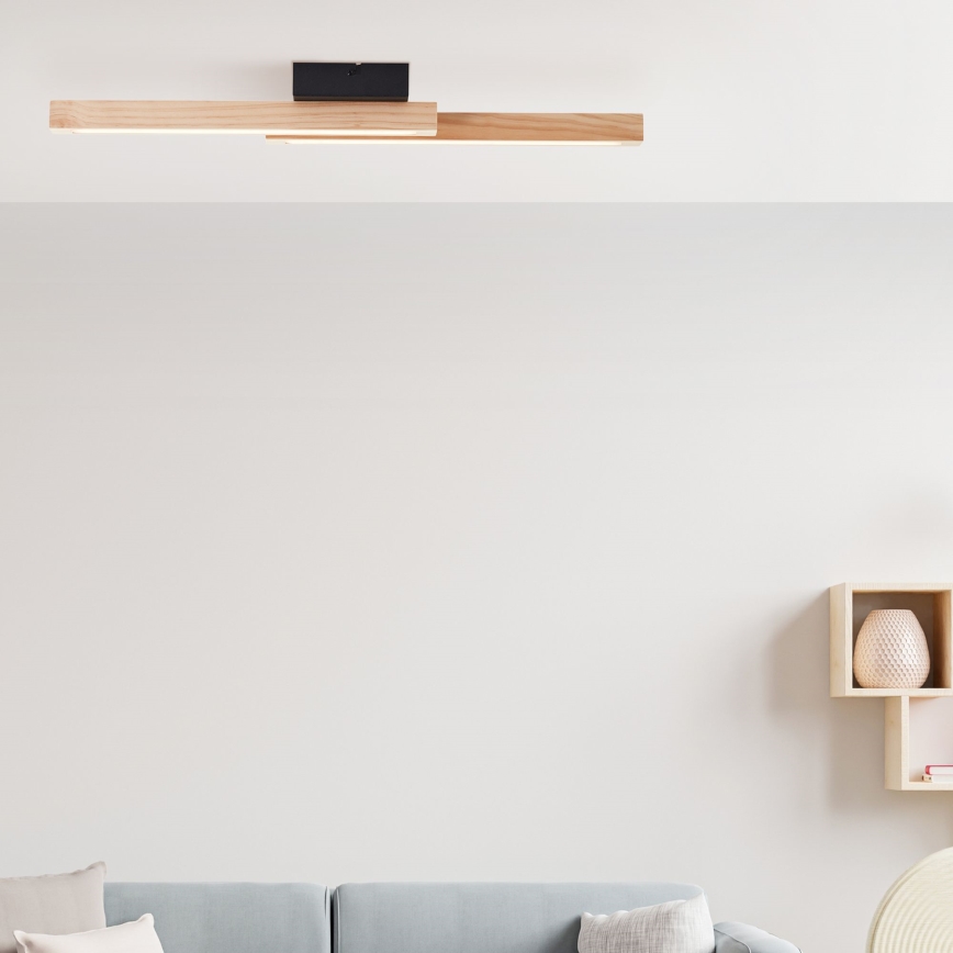 Brilliant - Iluminação de teto LED ARION LED/14W/230V pinho