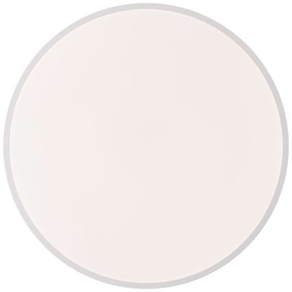 Brilliant - Iluminação de teto LED com regulação BAARLO LED/36W/230V 3000-6500K diâmetro 50 cm branco/borracha de figueira + comando