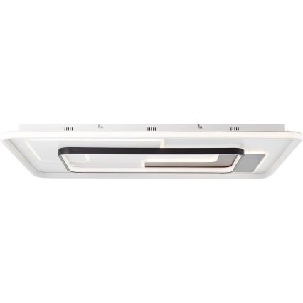 Brilliant - Iluminação de teto LED com regulação BARDEN LED/57W/230V 3000-6800K 60x90 cm branco + comando
