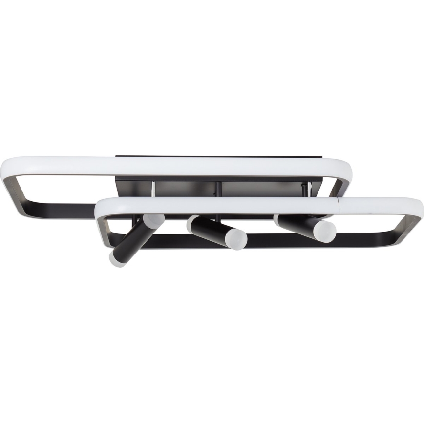 Brilliant - Iluminação de teto LED com regulação DALIDA LED/54W/230V 3000-6500K 45,2x66 cm preto + comando