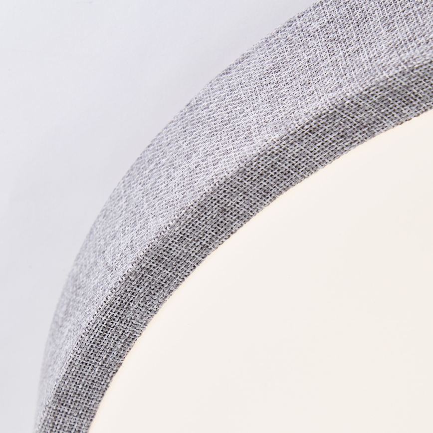 Brilliant - Iluminação de teto LED com regulação FILIZ LED/24W/230V diâmetro 38,5 cm cinzento