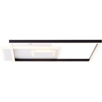 Brilliant - Iluminação de teto LED com regulação IORGO LED/40W/230V 3000K 43,5x43,5 cm branco/preto
