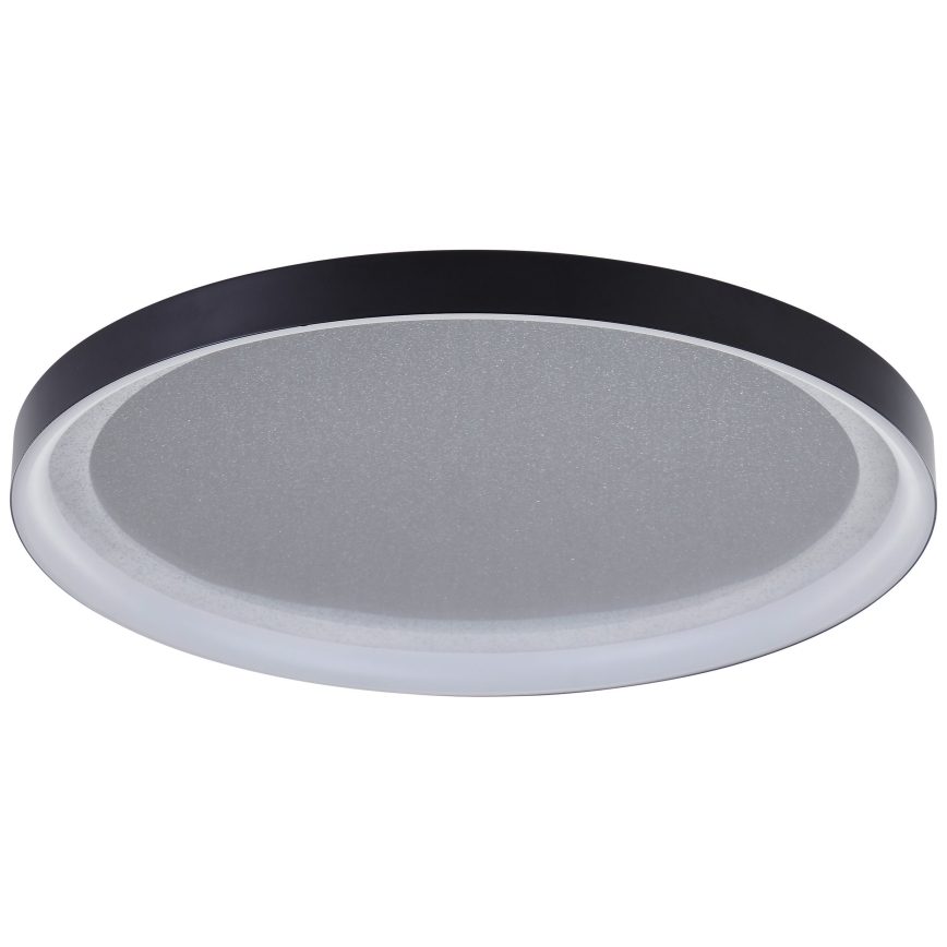 Brilliant - Iluminação de teto LED com regulação QUITO LED/30W/230V 3000K diâmetro 42 cm preto