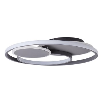 Brilliant - Iluminação de teto LED com regulação RUNDA LED/50W/230V 3000-6500K preto + comando