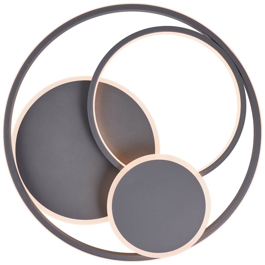 Brilliant - Iluminação de teto LED com regulação RUNDA LED/50W/230V 3000-6500K preto + comando