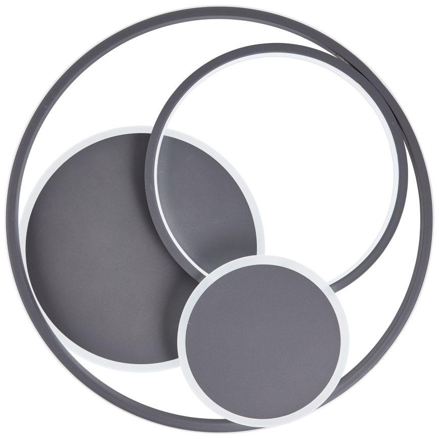 Brilliant - Iluminação de teto LED com regulação RUNDA LED/50W/230V 3000-6500K preto + comando