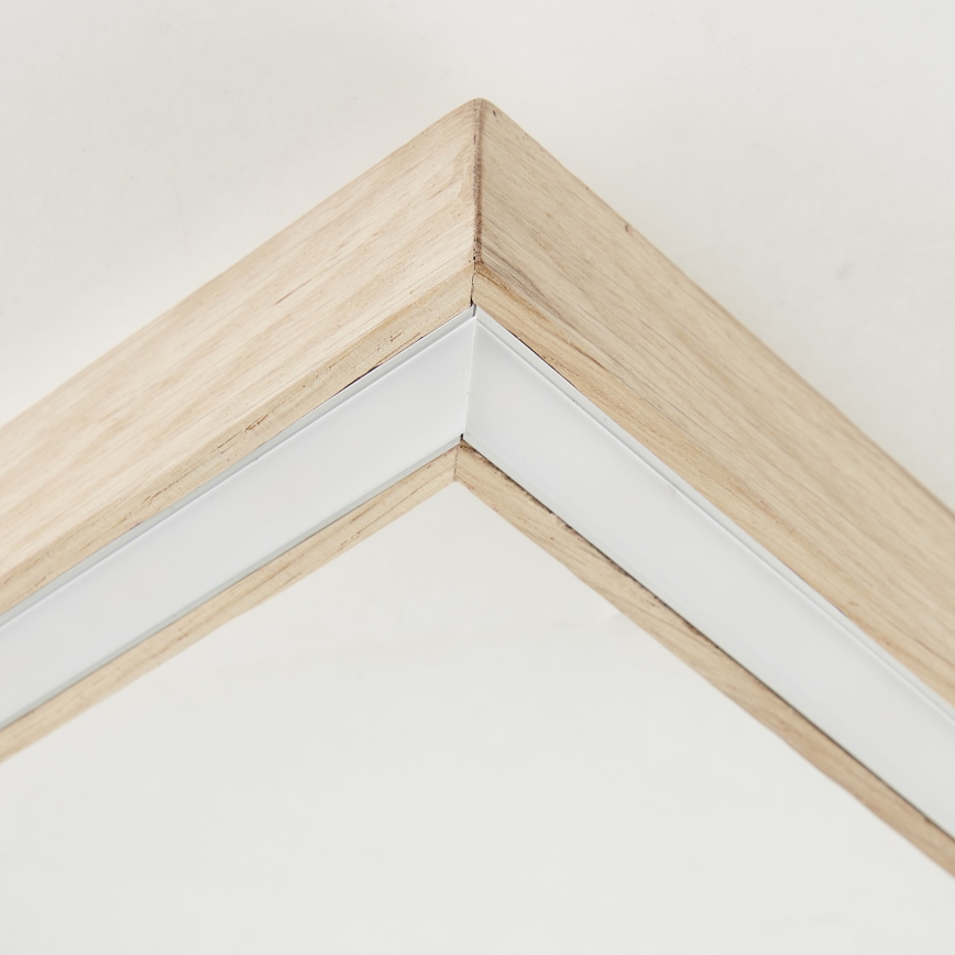 Brilliant - Iluminação de teto LED DELGROSSO LED/24W/230V 3000K carvalho