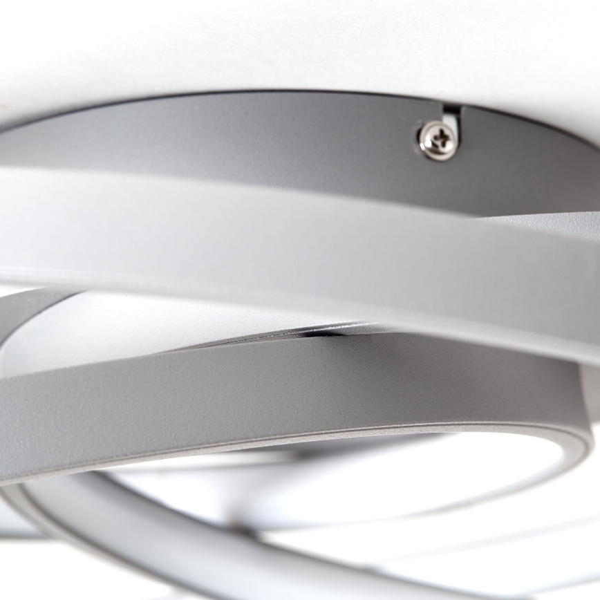 Brilliant - Iluminação de teto LED LABYRINTH LED/40W/230V diâmetro 39,5 cm cinzento