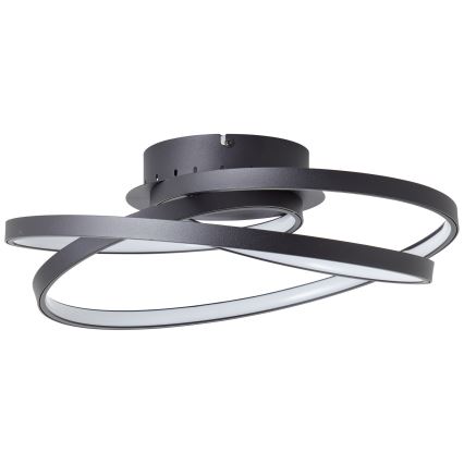 Brilliant - Iluminação de teto LED LABYRINTH LED/40W/230V diâmetro 39,5 cm preto