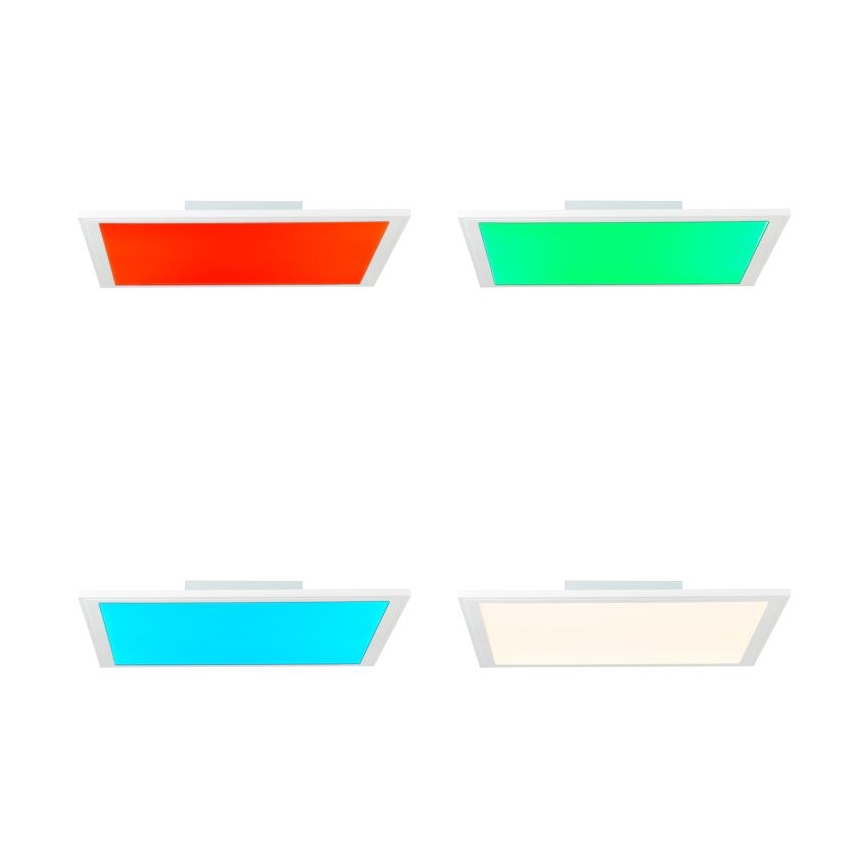 Brilliant - Iluminação de teto LED RGBW com regulação ABIE LED/24W/230V 2700-6500K + comando
