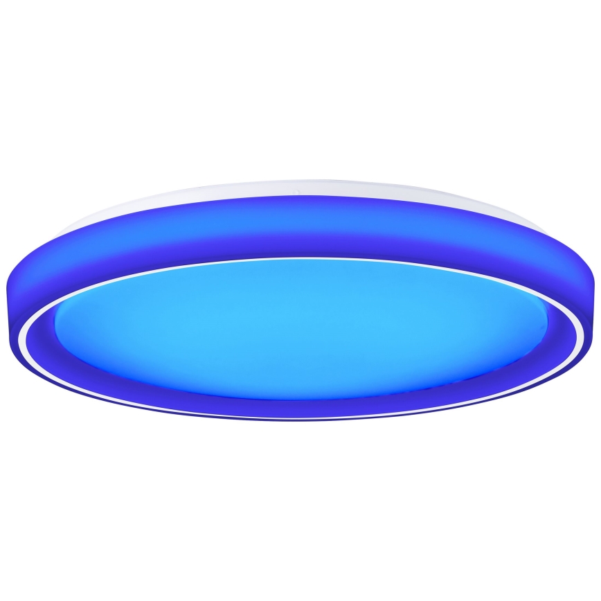 Brilliant - Iluminação de teto LED RGBW com regulação FLOCO LED/34W/230V 3000-6500K diâmetro 49,5 cm branco + comando