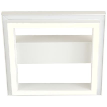 Brilliant - Iluminação de teto LED RGBW com regulação PALLAS LED/18W/230V 2700-6500K + comando