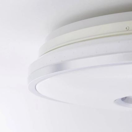 Brilliant - Iluminação de teto LED RGBW com regulação VISITATION LED/32W/230V 3000-6500K + comando