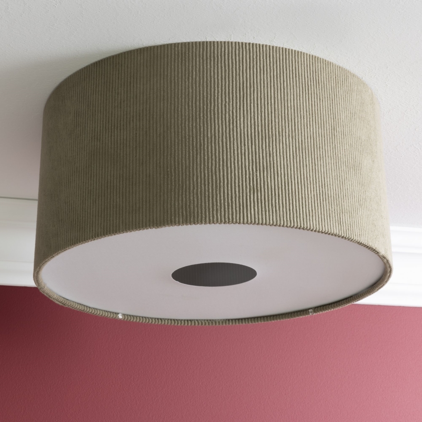 Brilliant - Iluminação de teto TONY 1xE27/20W/230V diâmetro 45 cm castanho