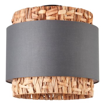 Brilliant - Iluminação de teto WATERLILLY 2xE27/60W/230V diâmetro 35 cm cinzento