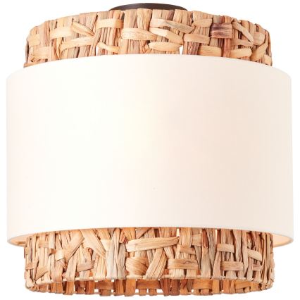 Brilliant - Iluminação de teto WATERLILLY 2xE27/60W/230V diâmetro 35 cm creme