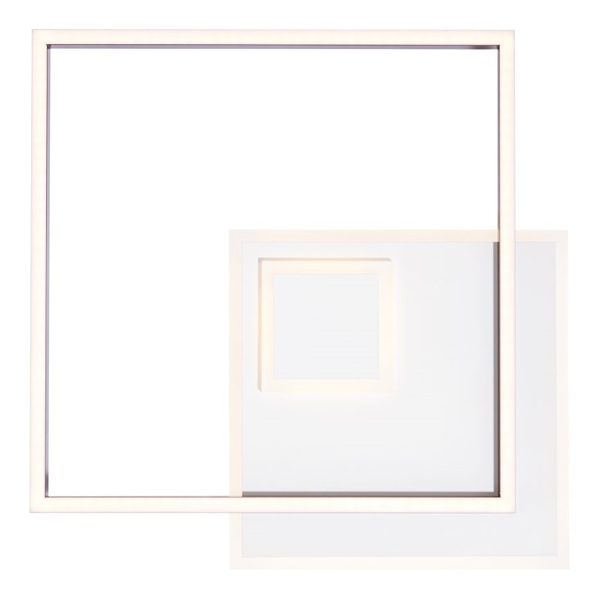 Brilliant - Iluminação de teto LED com regulação IORGO LED/40W/230V 3000K 43,5x43,5 cm branco/preto