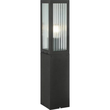 Brilliant - Lâmpada de exterior GETTA 1xE27/20W/230V 50 cm IP44 preta