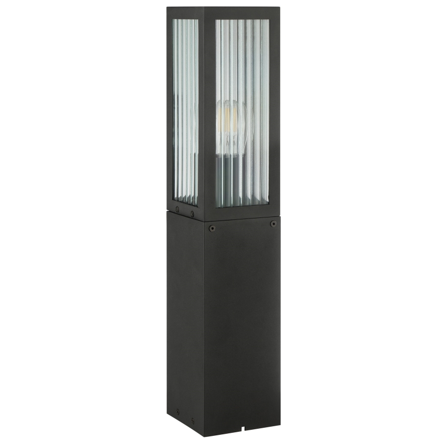 Brilliant - Lâmpada de exterior GETTA 1xE27/20W/230V 50 cm IP44 preta
