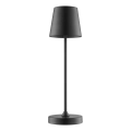 Brilliant - Lâmpada de mesa para exterior tátil, recarregável e dimerizável ELORA LED/2,5W/5V 2700K 2600 mAh IP44 preta