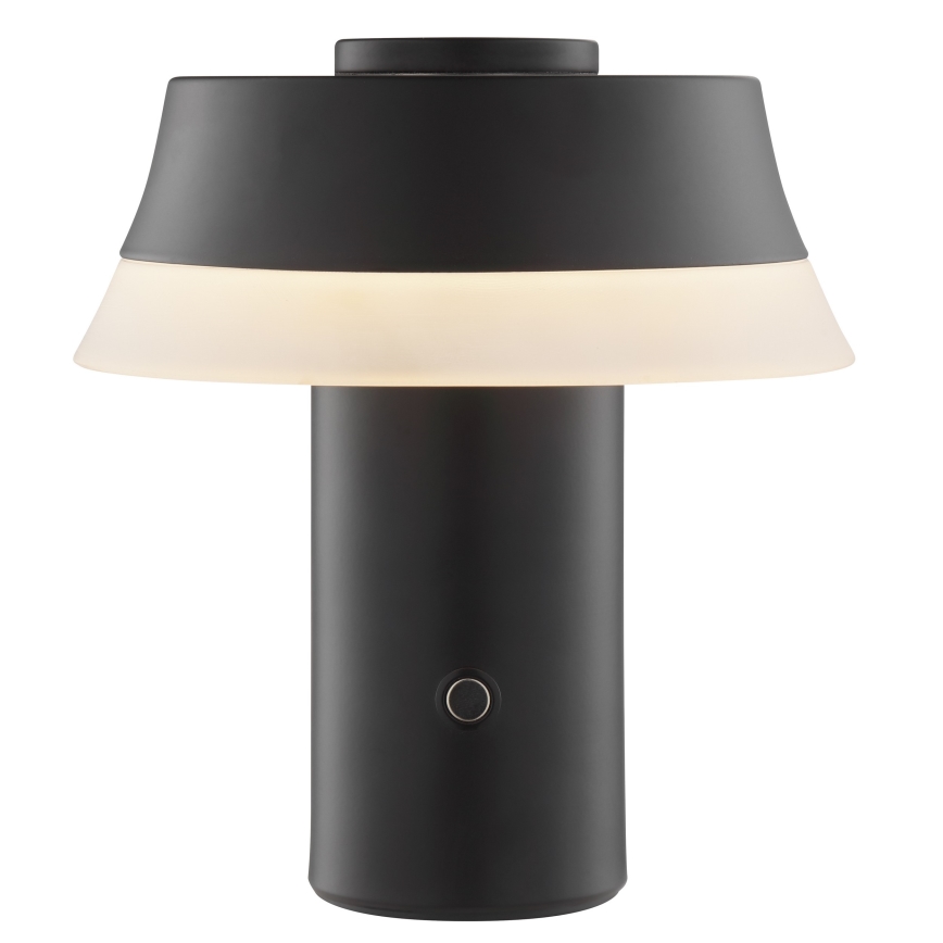 Brilliant - Lâmpada de mesa LED tátil recarregável dimerizável KINICH LED/2,5W/5V 2700K 2600 mAh preta