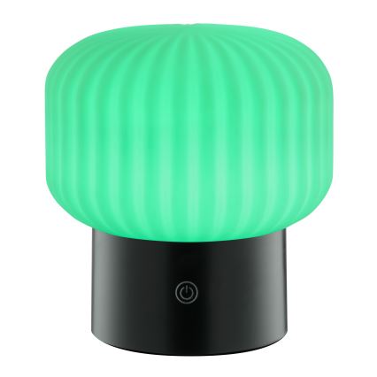 Brilliant - Lâmpada de mesa para exterior LED RGBW dimerizável, recarregável e sensível ao toque SARASTRO LED/3W/5V 2700K 1800 mAh IP44 branca