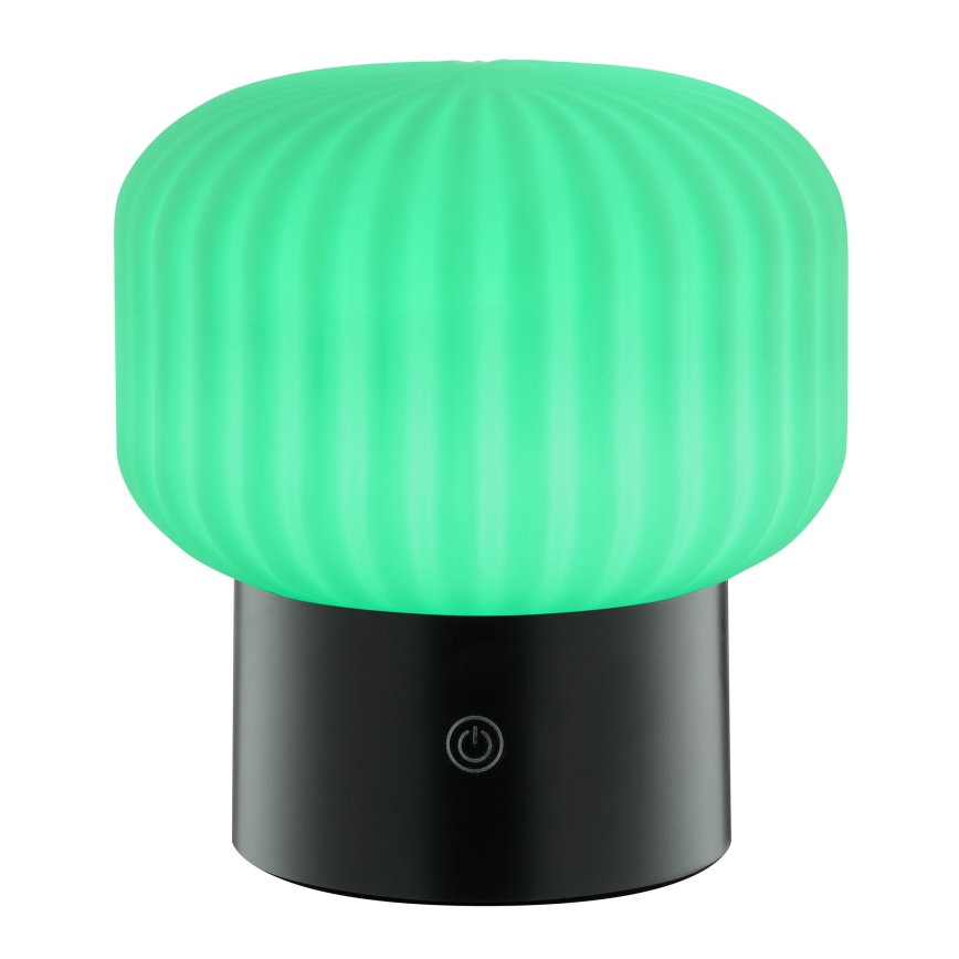 Brilliant - Lâmpada de mesa para exterior LED RGBW dimerizável, recarregável e sensível ao toque SARASTRO LED/3W/5V 2700K 1800 mAh IP44 branca