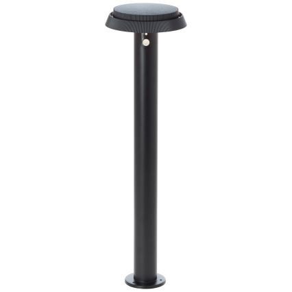 Brilliant - Lâmpada solar LED com sensor ALVERO LED/4W/3,7V 2000 mAh 70 cm IP44 preta