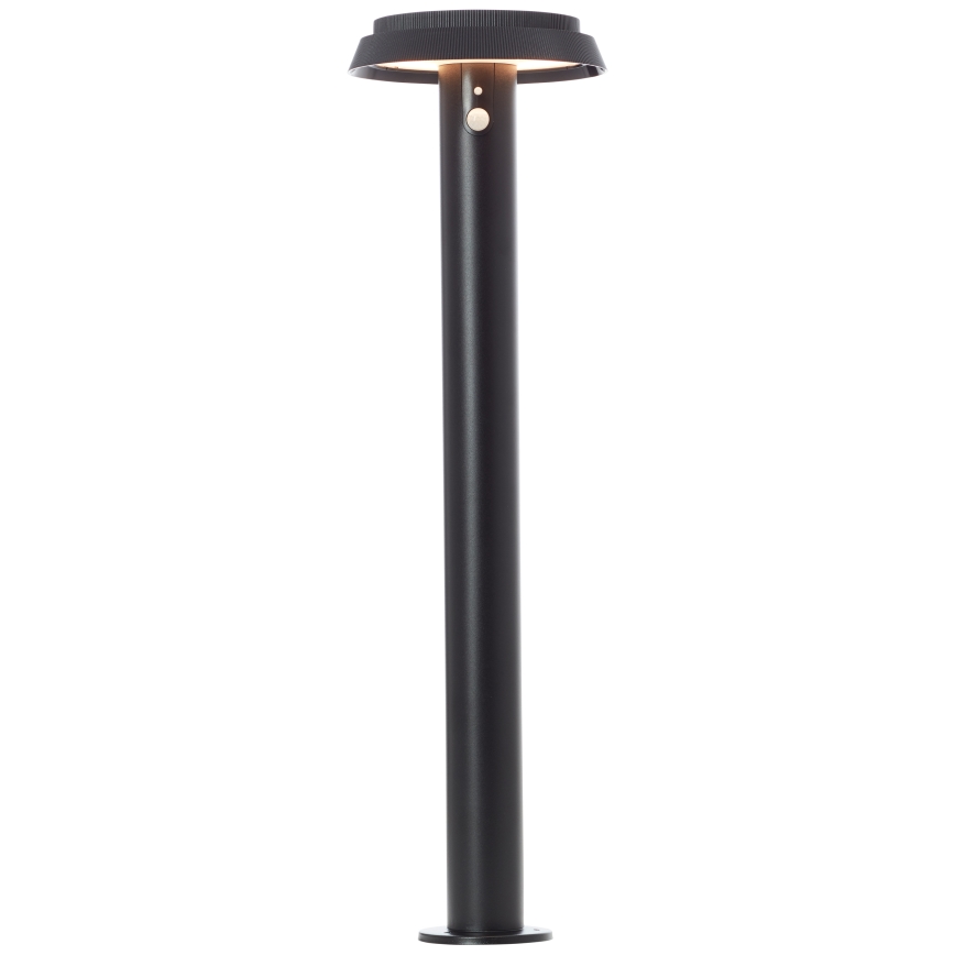 Brilliant - Lâmpada solar LED com sensor ALVERO LED/4W/3,7V 2000 mAh 70 cm IP44 preta