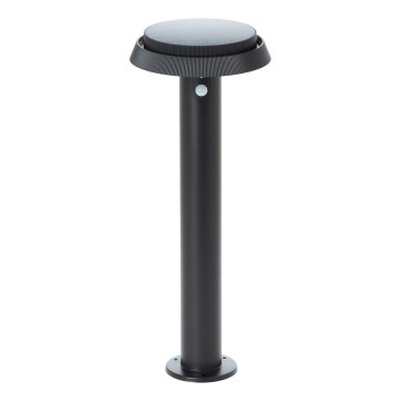 Brilliant - Lâmpada solar LED com sensor ALVERO LED/4W/3,7V 2000 mAh 50 cm IP44 preta