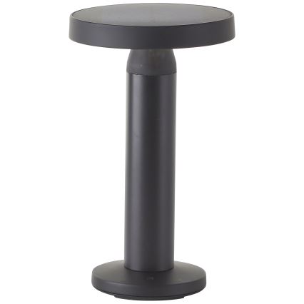 Brilliant - Lâmpada solar tátil LED dimmerizável MAGUA LED/2W/3,7V 2000 mAh IP44 preta