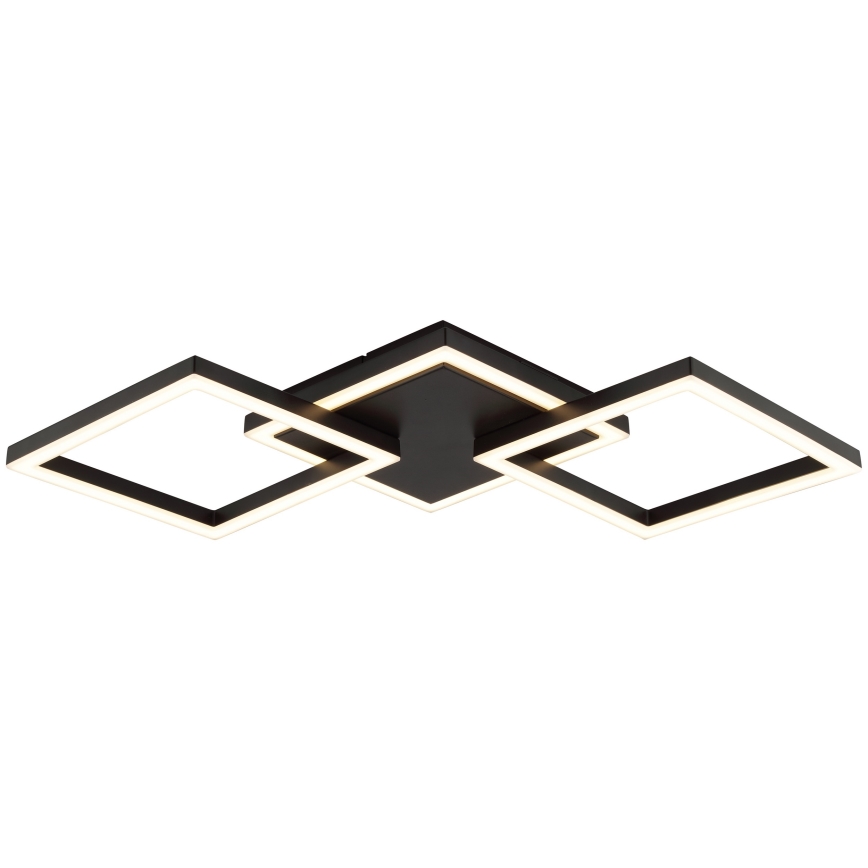 Brilliant - LED Candeeiro de tecto JORVIC LED/21W/230V 28x61,5 cm preto