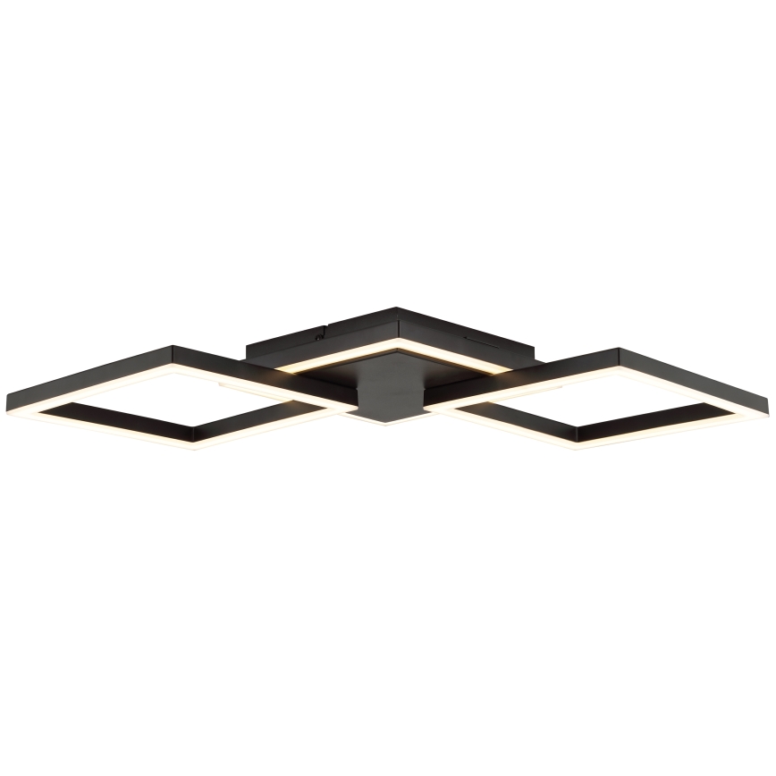 Brilliant - LED Candeeiro de tecto JORVIC LED/21W/230V 28x61,5 cm preto