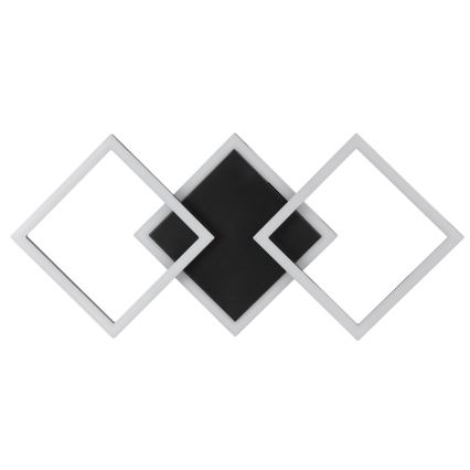 Brilliant - LED Candeeiro de tecto JORVIC LED/21W/230V 28x61,5 cm preto