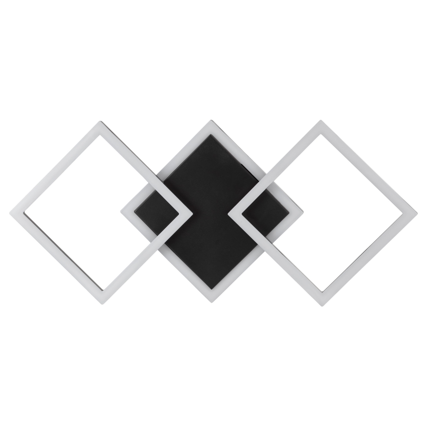 Brilliant - LED Candeeiro de tecto JORVIC LED/21W/230V 28x61,5 cm preto