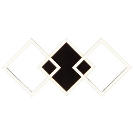 Brilliant - LED Candeeiro de tecto JORVIC LED/21W/230V 28x61,5 cm preto