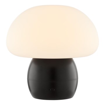 Brilliant - LED Lâmpada de Mesa Tátil Recarregável Dimerizável DUPIS LED/2W/5V 2700K 1800 mAh preta