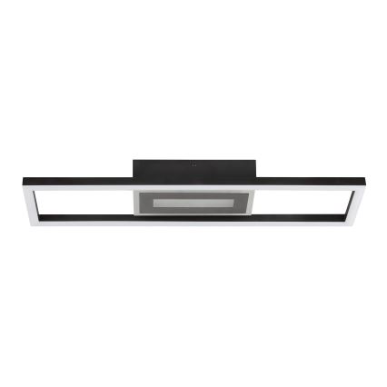 Brilliant - Candeeiro de tecto LED RGBW dimerizável BESSON LED/20W/230V 3000-6500K preto + controlo remoto