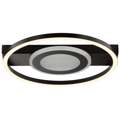 Brilliant - LED RGBW Luminária de teto regulável MAUREEN LED/20W/230V 3000-6500K preta + controlo remoto