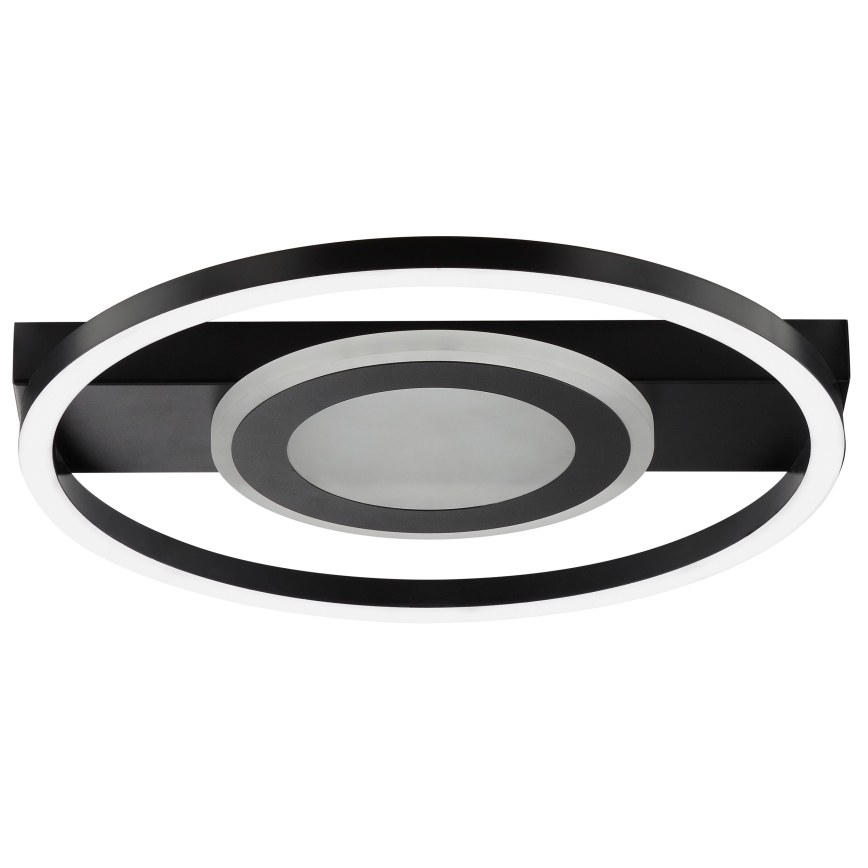 Brilliant - LED RGBW Luminária de teto regulável MAUREEN LED/20W/230V 3000-6500K preta + controlo remoto