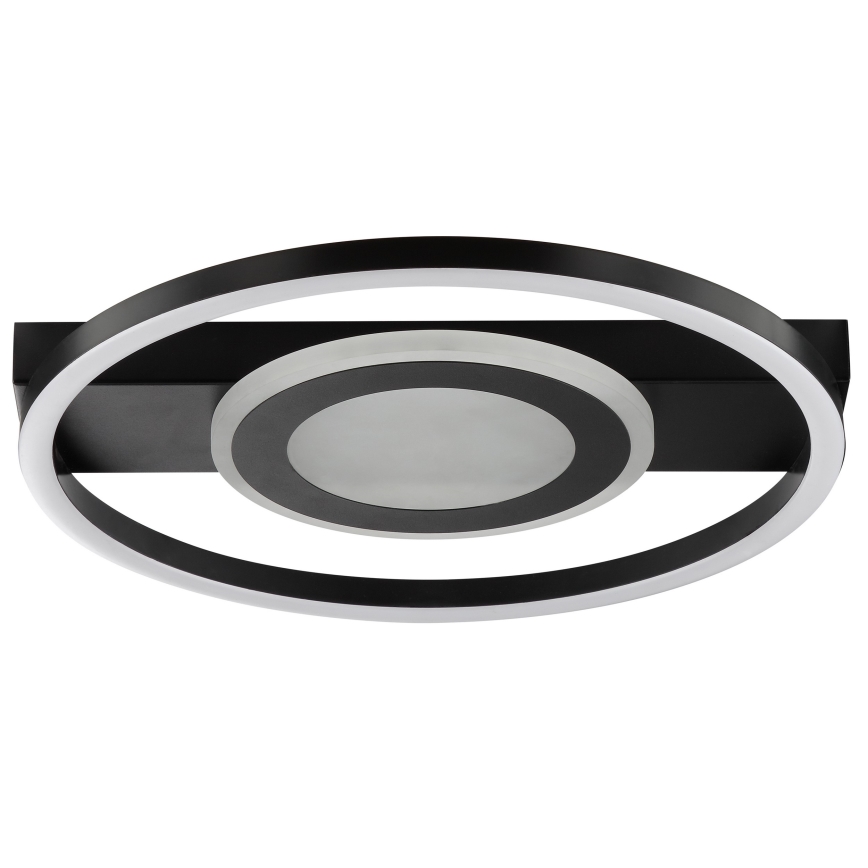 Brilliant - LED RGBW Luminária de teto regulável MAUREEN LED/20W/230V 3000-6500K preta + controlo remoto