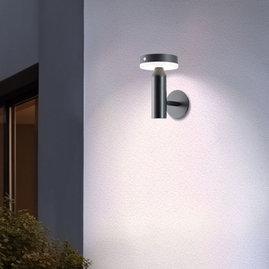 Brilliant - Luminária de parede solar LED com sensor MAGUA LED/4W/3,7V 2000 mAh IP44