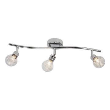 Brilliant - Luminária de focos BULB 3xG9/28W/230V cromado brilhante
