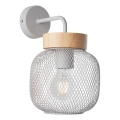 Brilliant - Luminária de parede GIADA 1xE27/40W/230V cinza