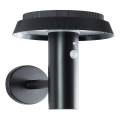 Brilliant - Luminária de parede solar LED com sensor ALVERO LED/4W/3,7V 2000 mAh IP44