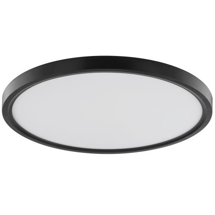 Brilliant - Candeeiro de teto LED com sensor de movimento e sensor crepuscular GALO LED/26W/230V Ø 40 cm preto