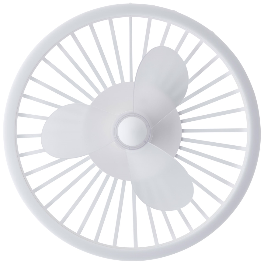 Brilliant - Luminária de teto LED dimerizável com ventilador CAPO LED/36W/230V 2700-6500K, diâmetro 48 cm, branca + comando remoto