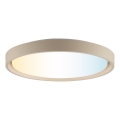 Brilliant - Luminária de teto LED dimerizável SANOZ LED/24W/230V 3000-6500K Ø 41 cm bege + comando remoto