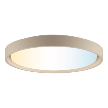 Brilliant - Luminária de teto LED dimerizável SANOZ LED/24W/230V 3000-6500K Ø 41 cm bege + comando remoto